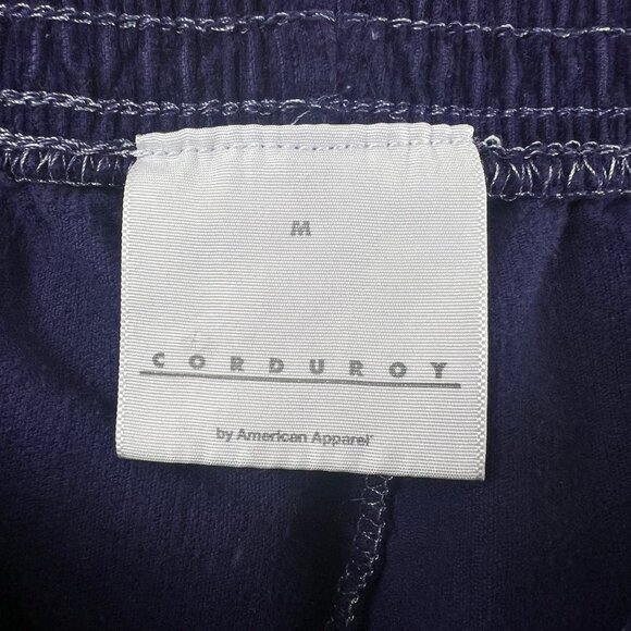 Vintage Corduroy American Apparel Hot Shorts Micro Mini Sexy Disco Booty 90s Y2K - Picture 2 of 5